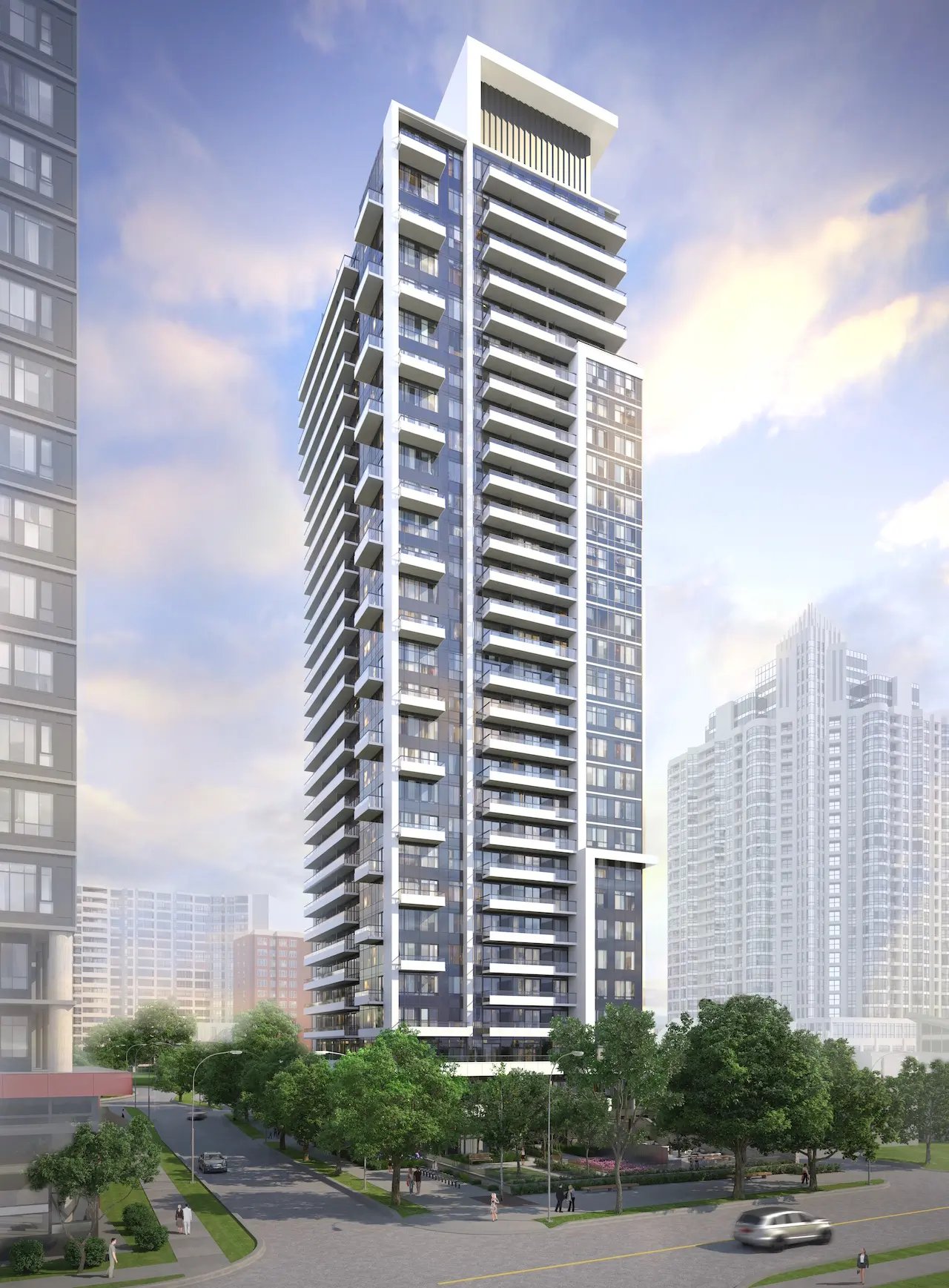 Natural Finishes Featured at Diamond Condominiums on Yonge