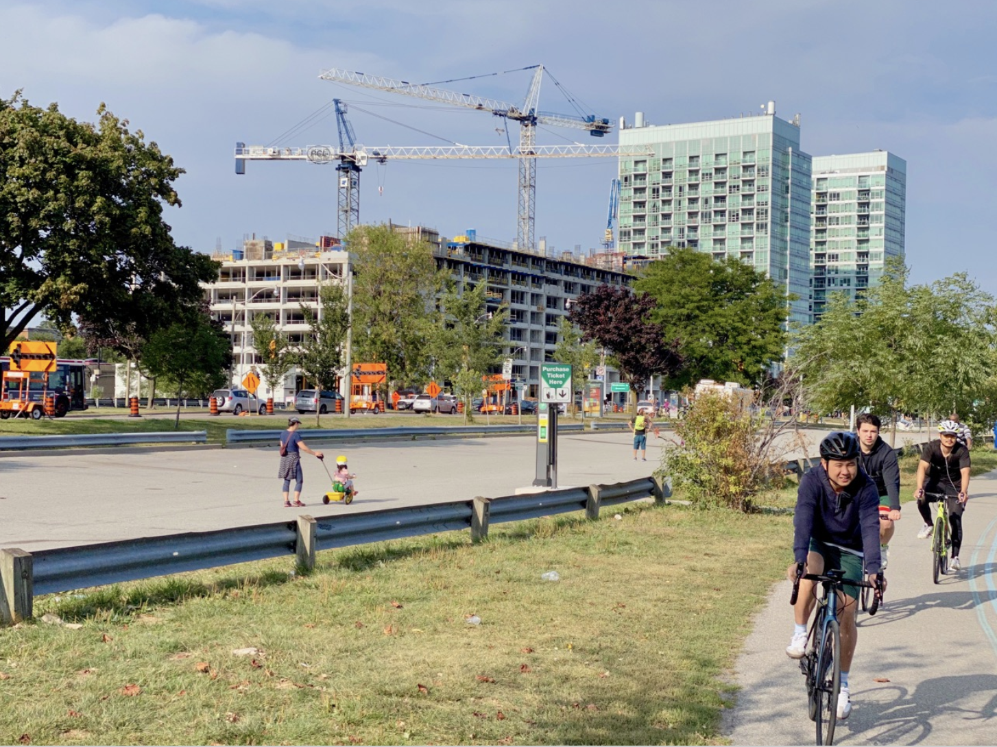 Mirabella Condominiums' Podium Levels Rising Above Lake Shore